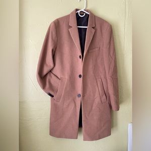 H&M Camel/Tan Wool Coat 42R